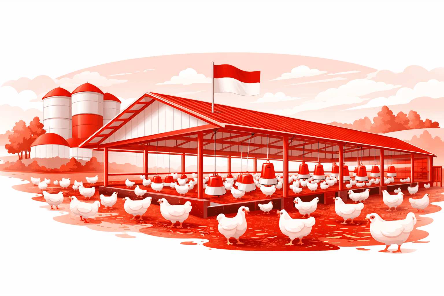 Broiler partnership in Indonesia